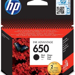 HP 650 Black Original Ink Advantage Cartridge