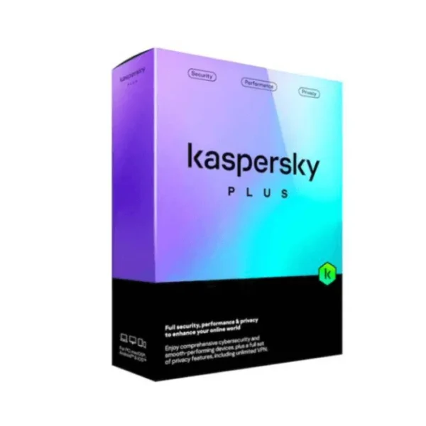 Kaspersky Plus 5 Users Antivirus 1 Year Licence